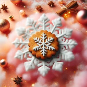 snowflake cookie